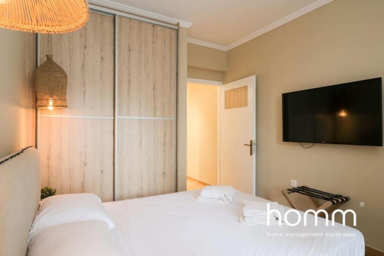 Athens Riviera Homm Flat 4 Min Walk From Beach, Thiseos Str Экстерьер фото