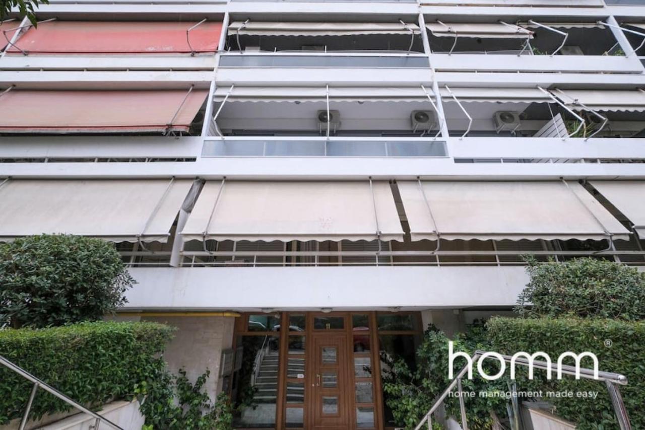 Athens Riviera Homm Flat 4 Min Walk From Beach, Thiseos Str Экстерьер фото