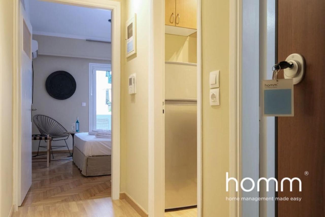 Athens Riviera Homm Flat 4 Min Walk From Beach, Thiseos Str Экстерьер фото