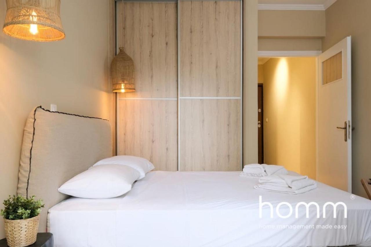 Athens Riviera Homm Flat 4 Min Walk From Beach, Thiseos Str Экстерьер фото