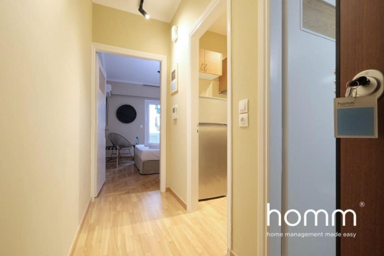 Athens Riviera Homm Flat 4 Min Walk From Beach, Thiseos Str Экстерьер фото